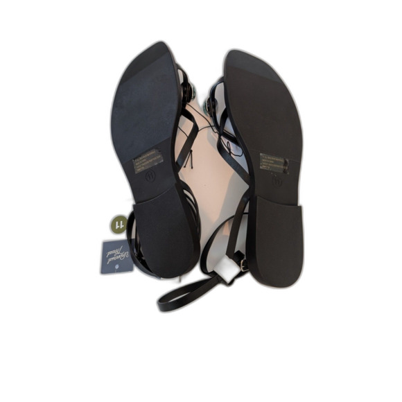 Women's Elizabeth Ankle Strap Sandals Memory Foam - Universal Thread Size 11 - Picture 6 of 7